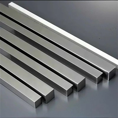 Barre plate en titane